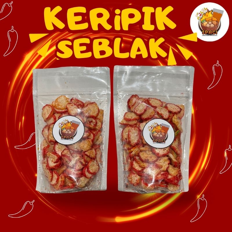 

Keripik Seblak Pedas 100g - by SPACIStore