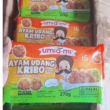 

Umiami Udang Ayam Kribo 270 gr