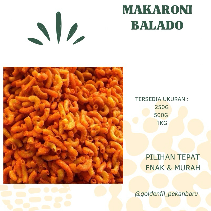 

Makaroni balado 250g -1kg