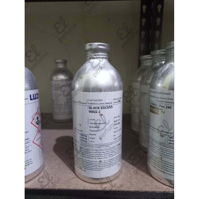 BLACK EXCESS LUZI bibit parfum paco black xs segel 500gr