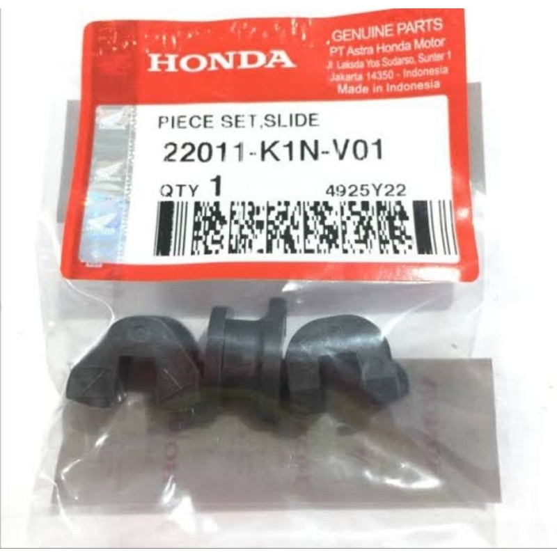 22011K1NV01 SLIDER VARIO 160 SLIDER PCX160 SLIDER ADV160 PIECE SLIDE VARIO 160 KARET RUMAHAN ROLER P