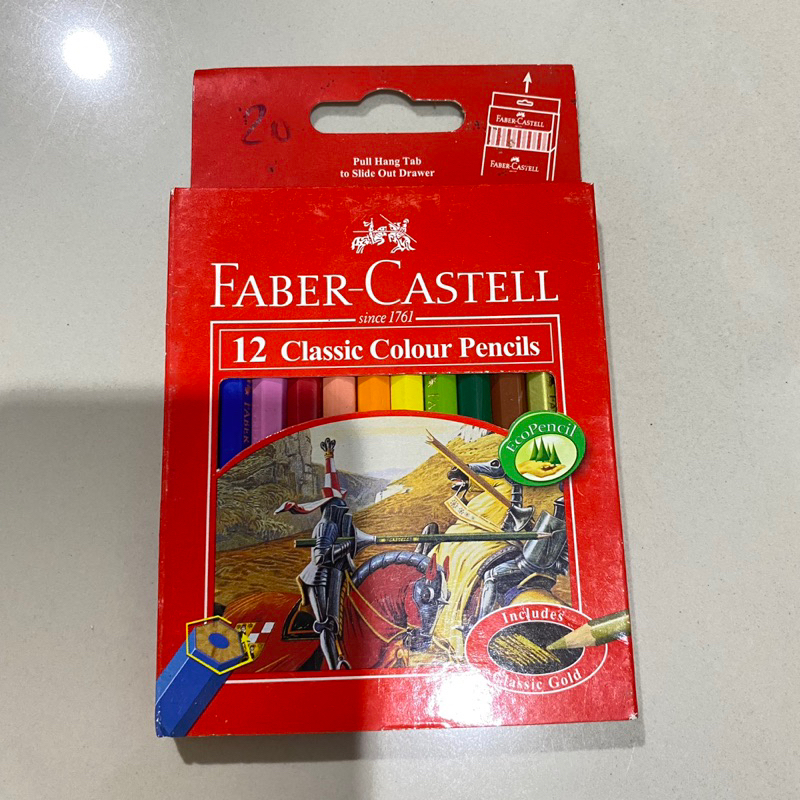 

(T.B) Pensil warna Faber Castell perlengkapan menggambar