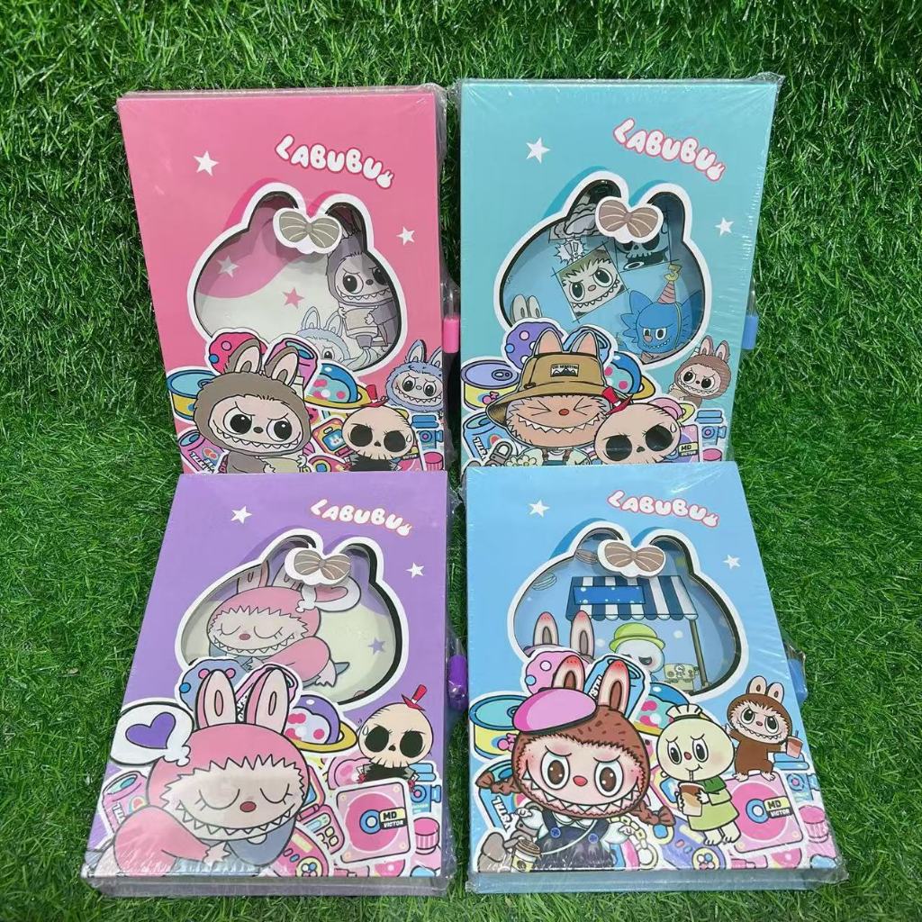 

DIARY BUKU GEMBOK LABUBU BUKU NOTEBOOK CATATAN HARIAN LUCU BISA COD