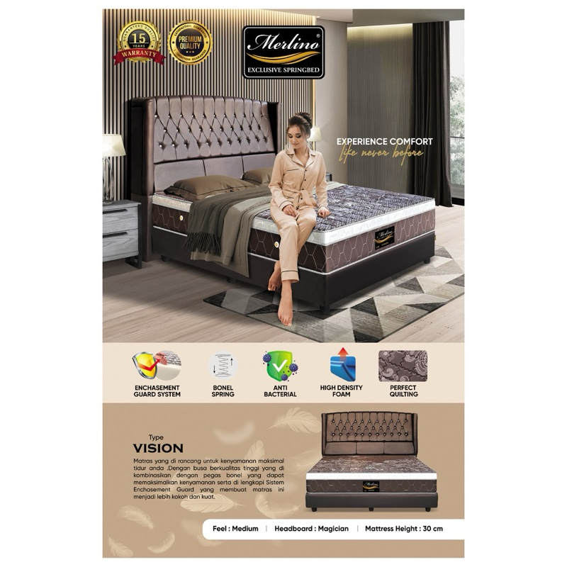 Springbed Merlino Vision