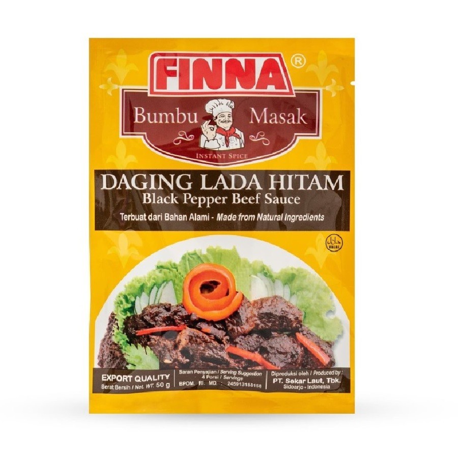 

bumbu instan finna sapi lada hitam 50