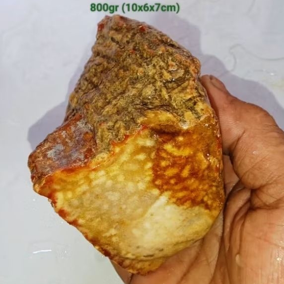 batu akik bahan fosil aren kristal (405)