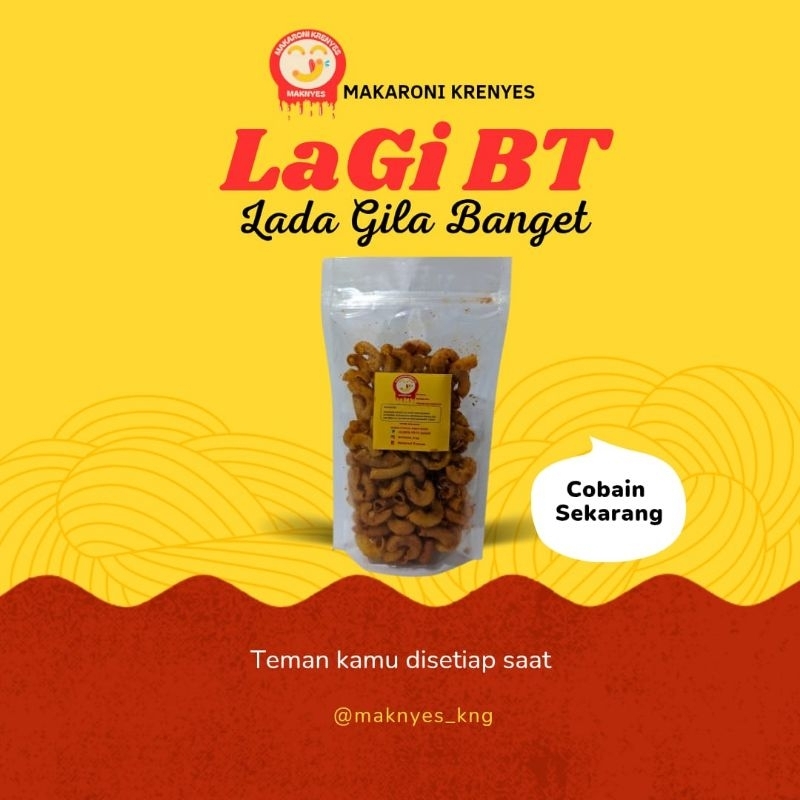 

Makaroni Bantet Super Pedas 50g By Makaroni Krenyes