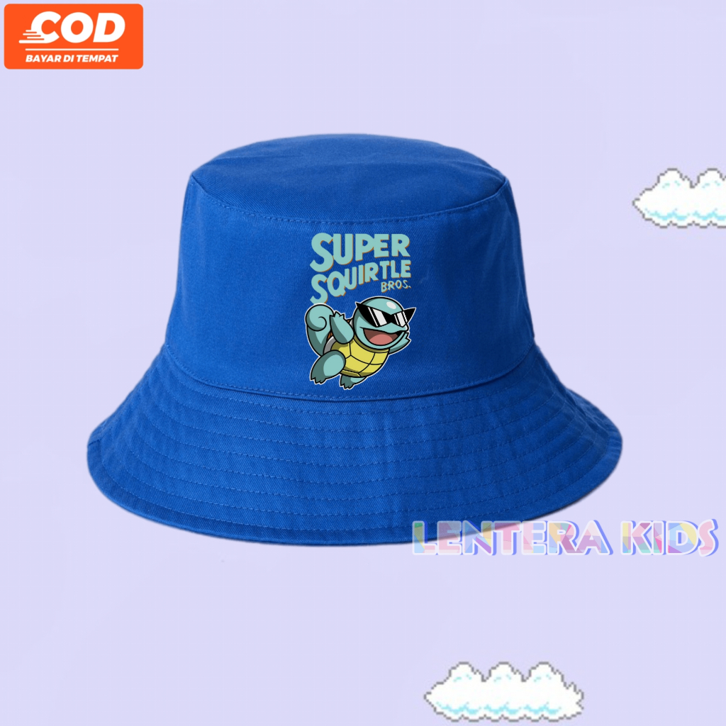 Topi Bucket Anak Pokemon/Topi Anak Pokemon