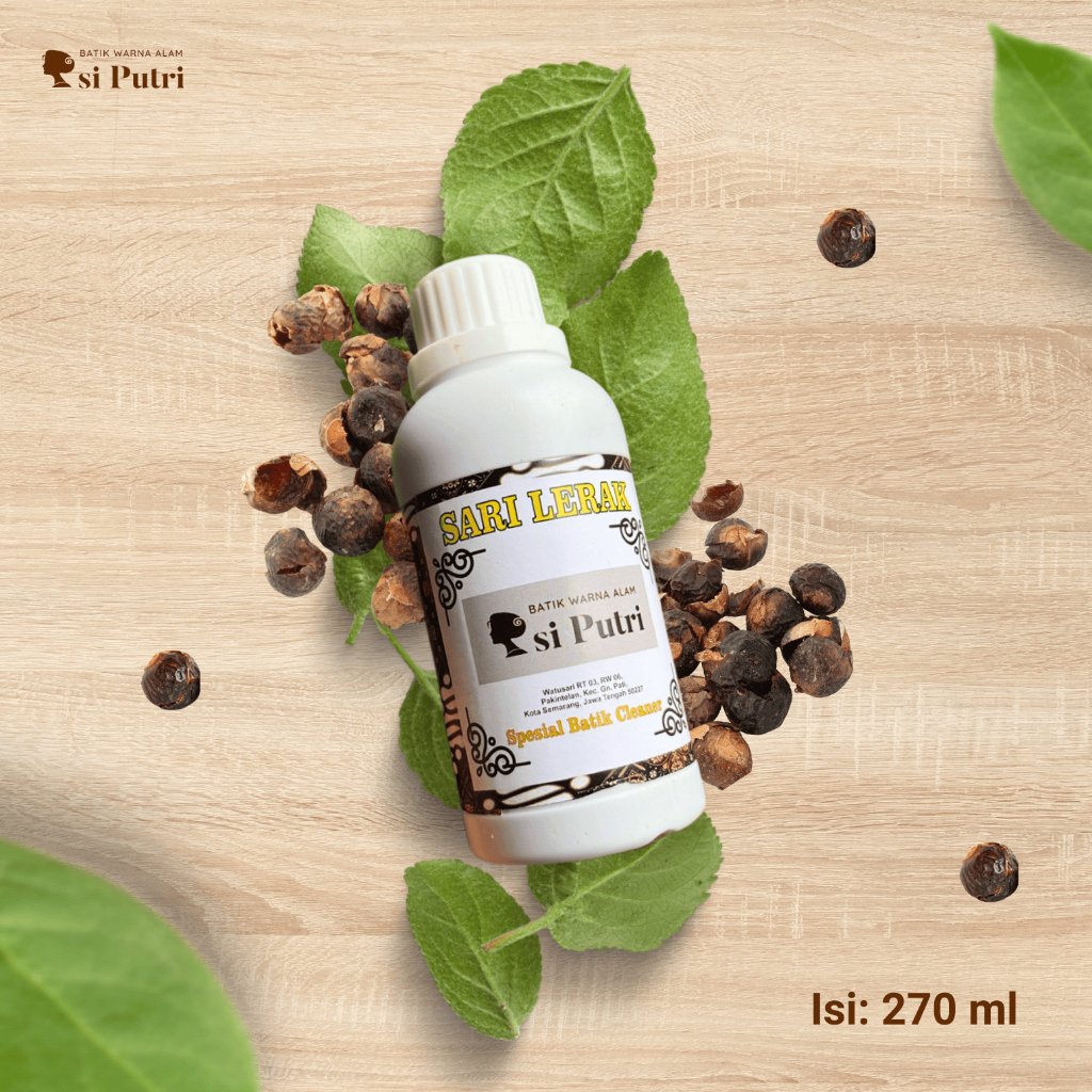 Deterjen Alami Khusus Batik / Sabun Lerak Alami / Detergen Cair Alami Lerak