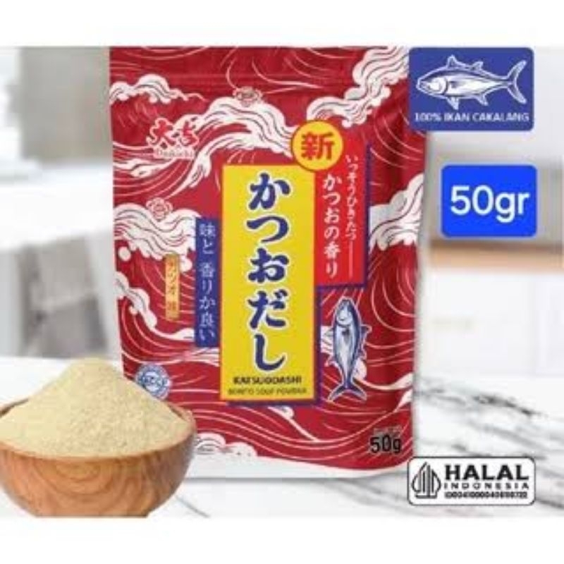 

Daikichi Katsuodashi Kaldu Ikan Bonito/Soup Powder 50gr