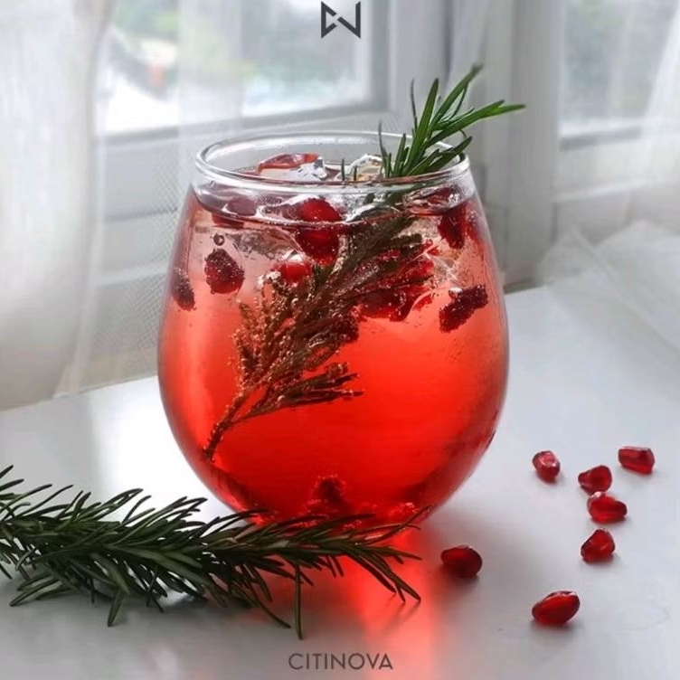 Citinova Gelas Tuscany 475ml - Gelas Minum Kaca Tuscany Citinova - 6Pcs