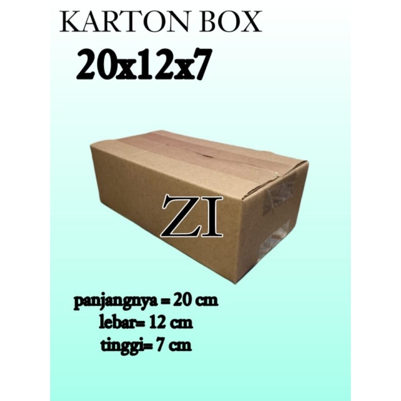 

kardus packing uk 20x12x7 kardus kecil kardus besar
