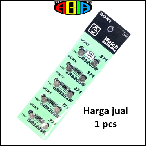 Battery Sony SR920SW Baterai Jam Tangan 371 SR 920 SW
