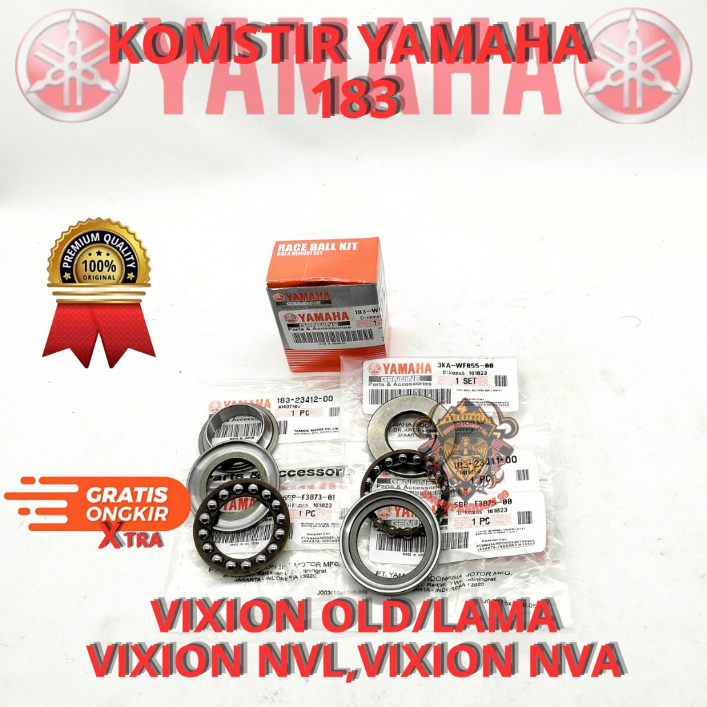KOMSTIR VIXION COMSTIR VIXION NEW,VIXION OLD,VIXION NVL,VIXION NVA ASLI ORIGINAL YAMAHA YGP