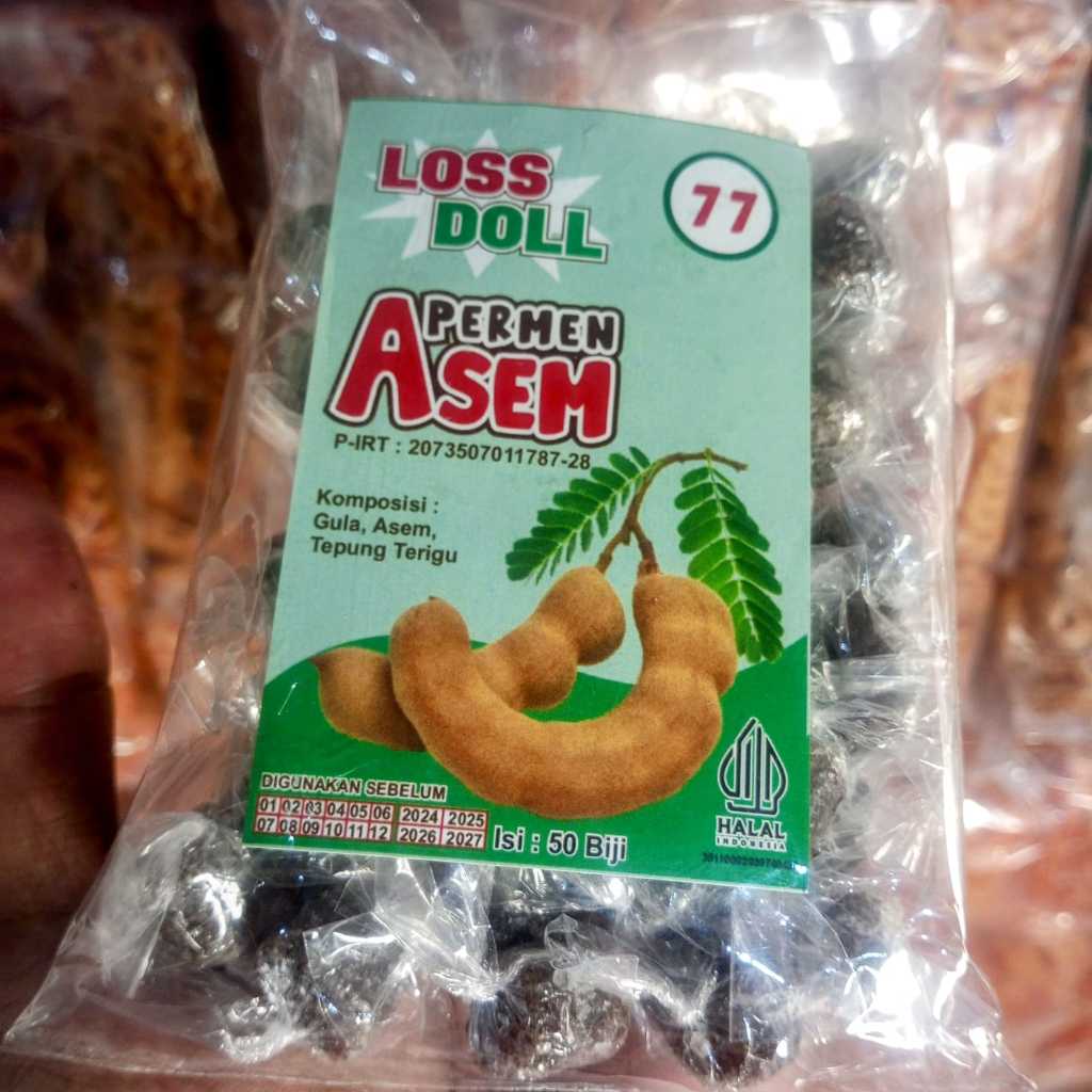 

Permen Asem Tanpa Pengawet Manis & Nikmat (isi 50 biji)