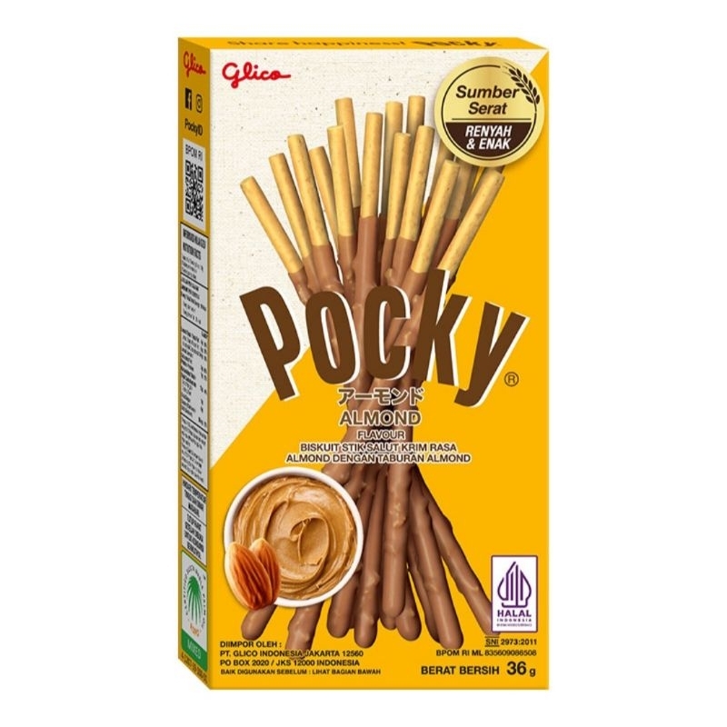 

Pocky Biskuit Stik Almond 36 g