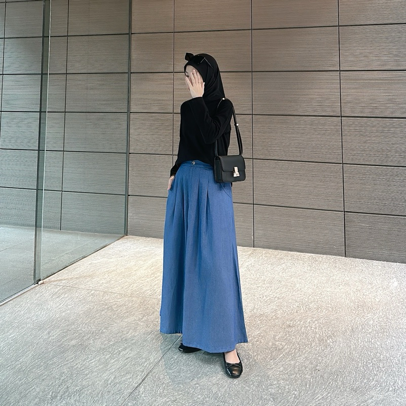 KJK COTTONTREND - VIXY SKIRT Rok Cotton Denim Wanita