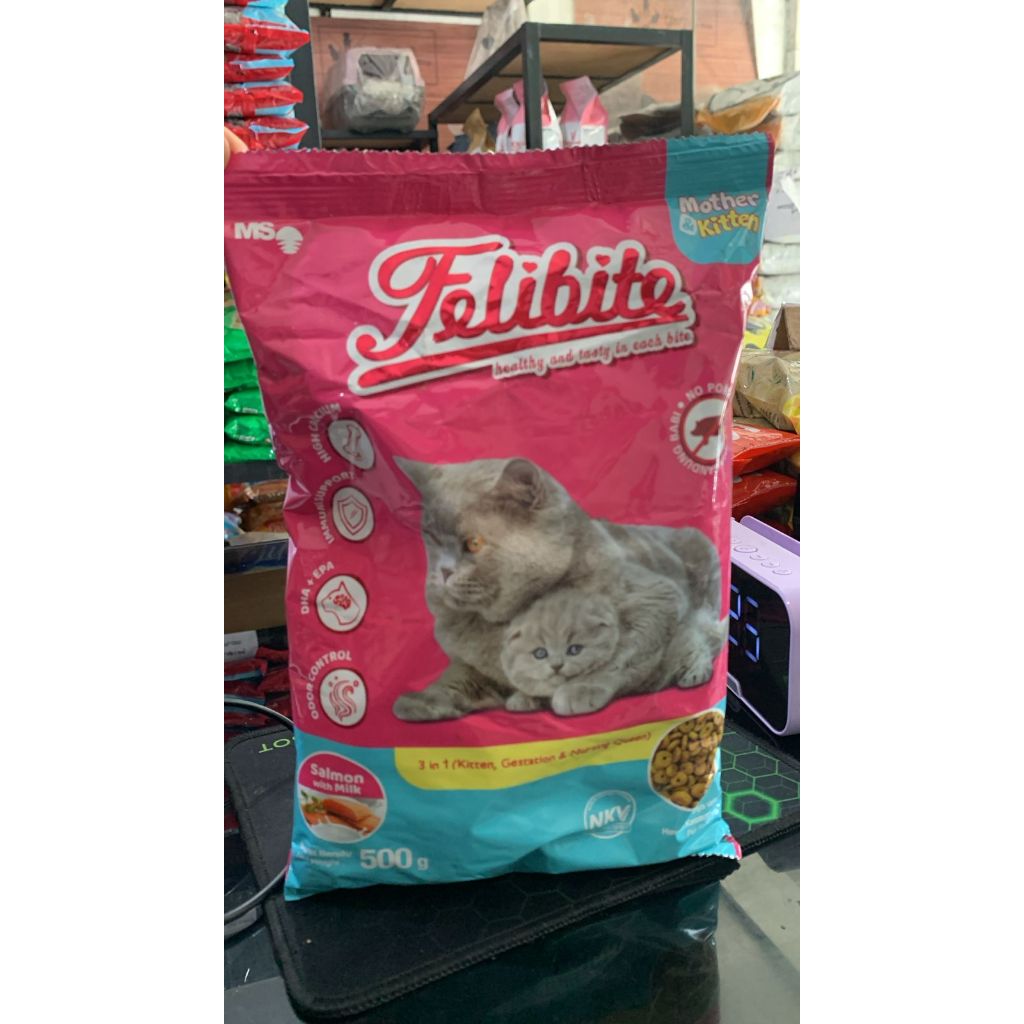 FELIBITE MOTHER AND KITTEN 500 GRAM