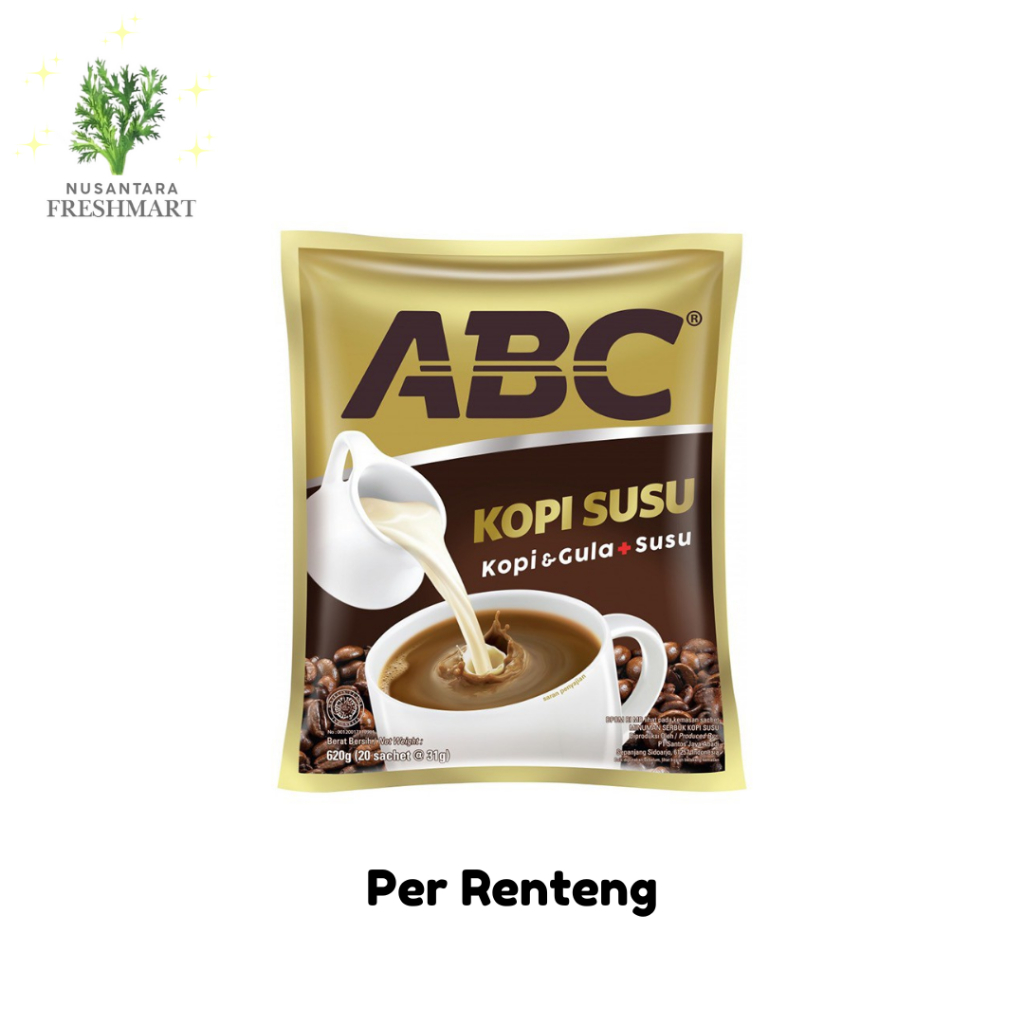 

[Nusantara Freshmart] Kopi Susu ABC - Per Renteng