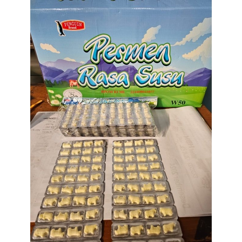 

Permen Susu Baris dengan Cita Rasa Jadul isi 100pcs