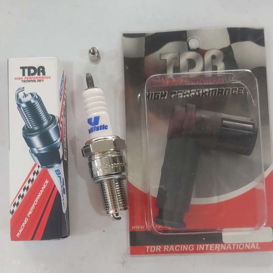 busi tutup busi dof dop spark plug TDR HONDA TIGER sepaket