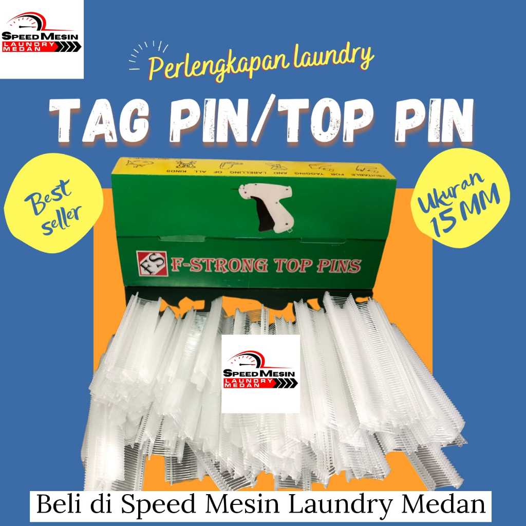 Isi Tag Gun Arrow Top Pin Label Laundry