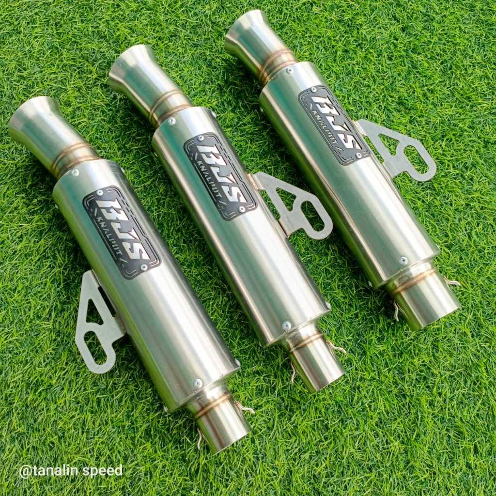 BJS knalpot silincer medwick corong drag intel 38mm & 50mm sarangan full, setengah, borboran