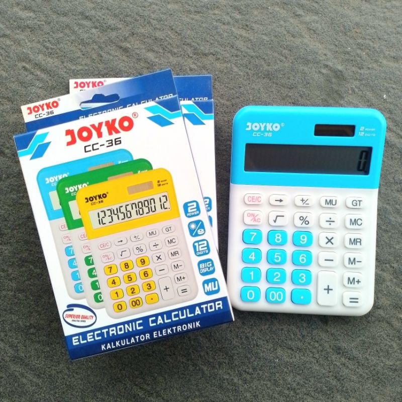 

Kalkulator Calculator Joyko CC-36 ( Pcs ) [ Original ]