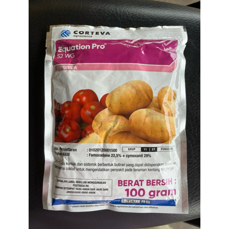 EQUATION PRO 52 WG kemasan 100 Gram Fungisida Kontak dan Sistemik