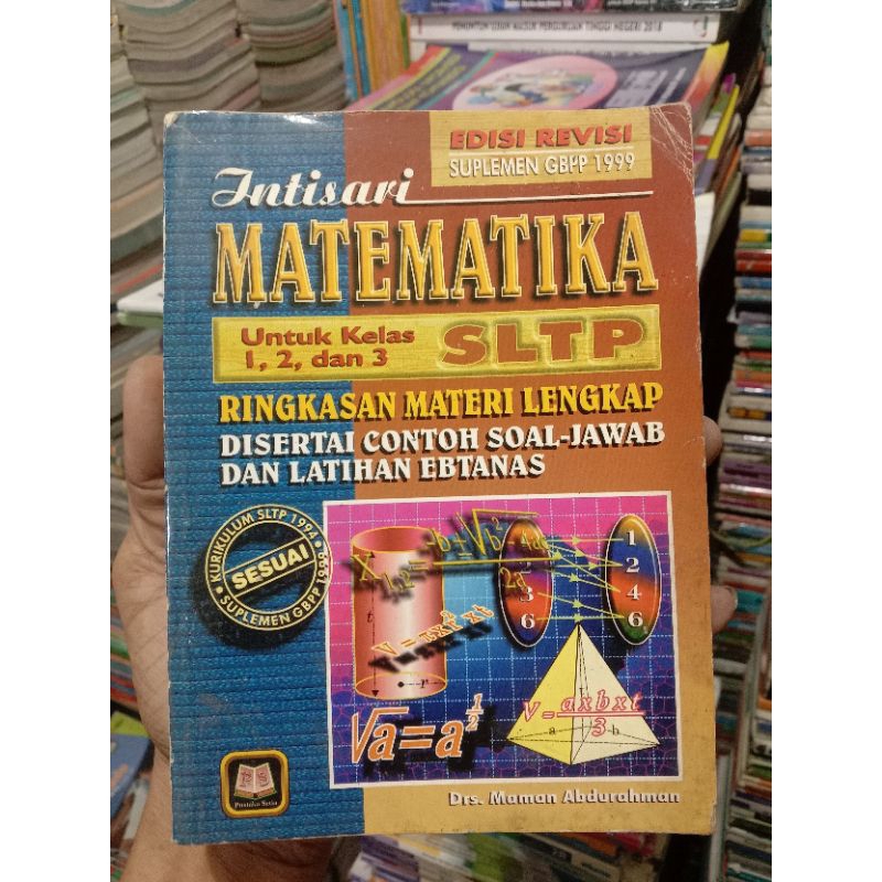 Matematika 7,8, dan lX SMP.Kurikulum 2004.