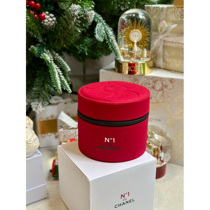 Chanel N1 camelia vanity case 13 x 10cm