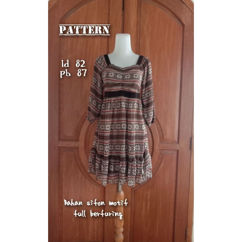 DRESS VINTAGE, DRESS PESTA, DRESS KERJA, DRESS PREMIUM DEWASA