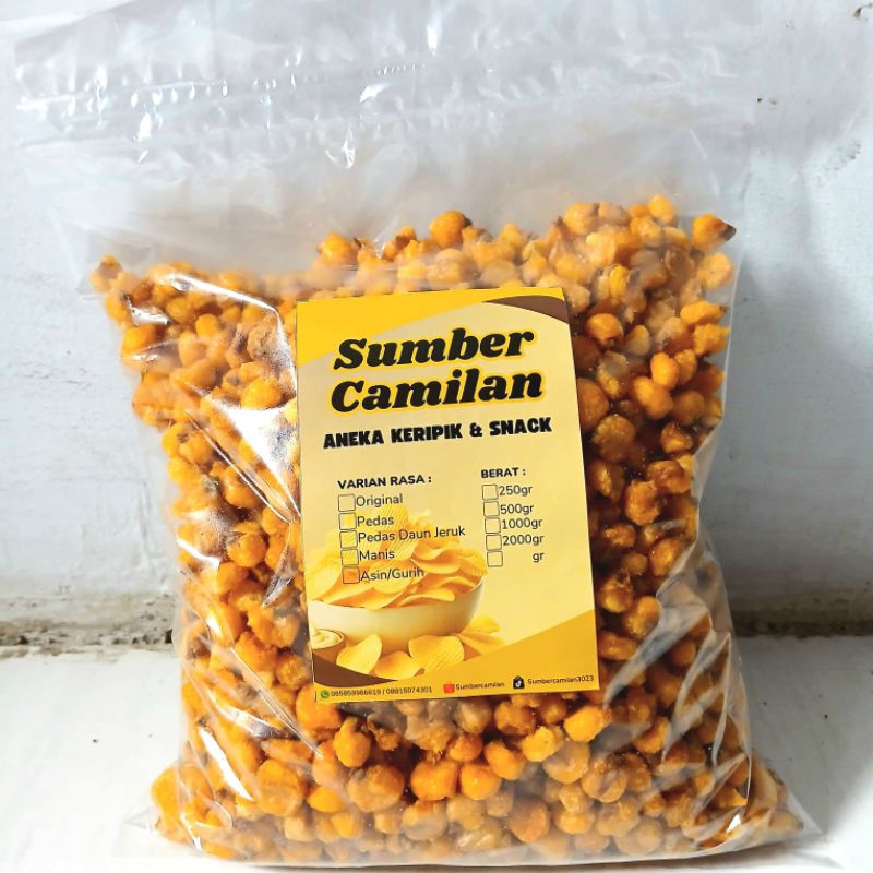

Kacang Marning Jagung Renyah Gurih (250gr/500gr/1000gr) \\ Sumber Camilan