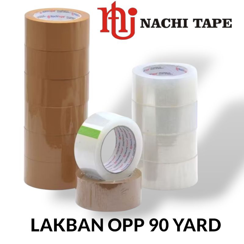 

Lakban OPP Nachi 2 inc 90 yard per pcs