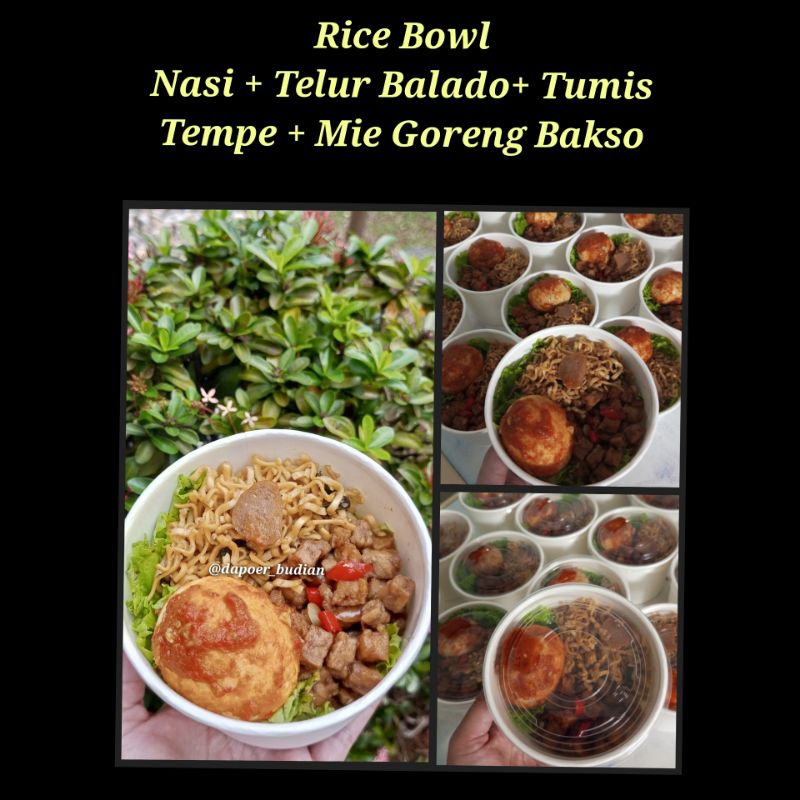 

Rice bowl 650 ml/Jumat berkah/paket rice bowl/paket nasi min 20 pcs