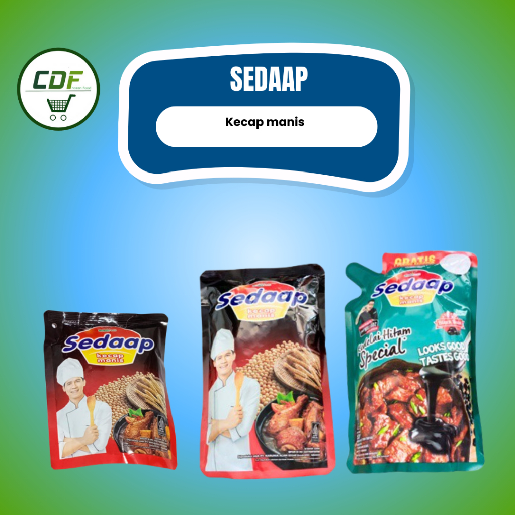 

SEDAP Varian Kecap Manis : Pouch 225ml & 550ml / Special Pouch 520ml