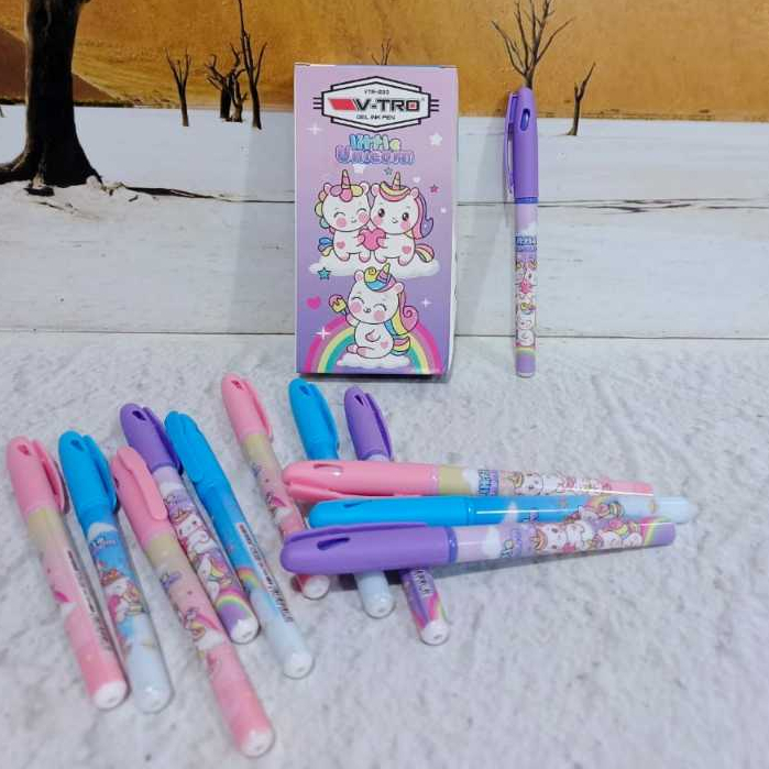 

(1pc) Pen Gel motif UNICRON VTR-230 0,38mm