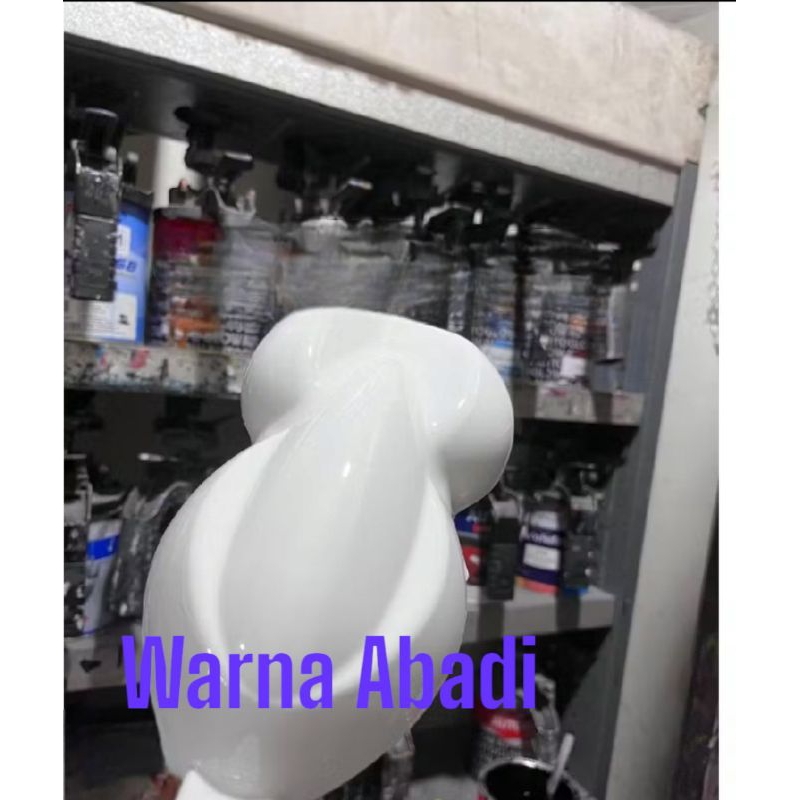 cat putih pu articwhite/cat putih tulang bahan pu 200ml