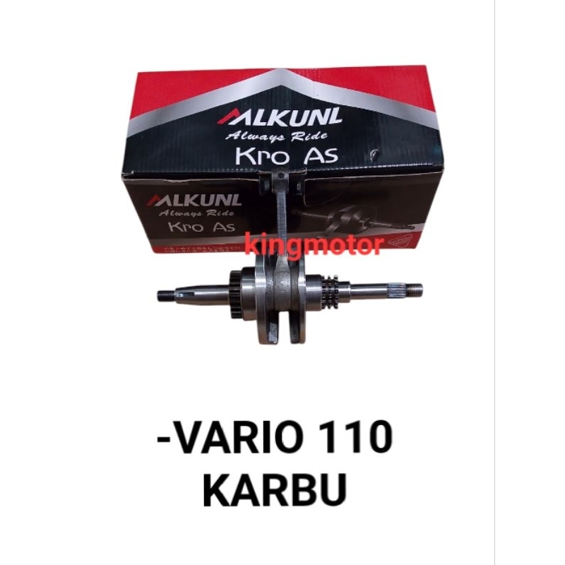 KRUK AS CRO AS KOMPLIT + LAHAR VARIO 110 KARBU KUALITAS SUPER
