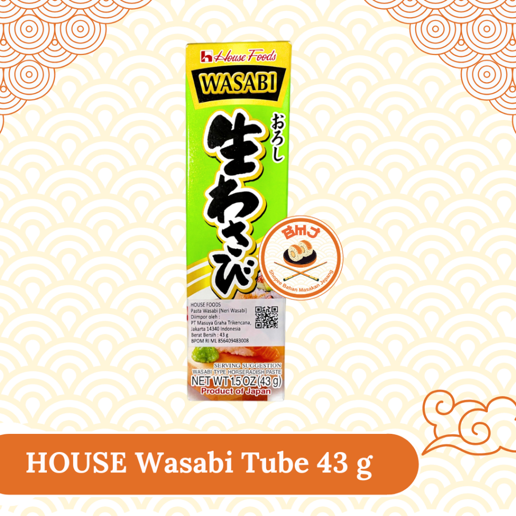 

House Wasabi Paste Tube | Pasta Wasabi Tube Sushi Sashimi