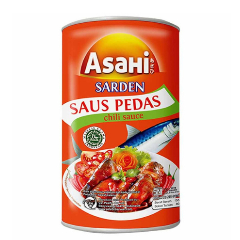 

Asahi Sarden Saus Pedas 425gr