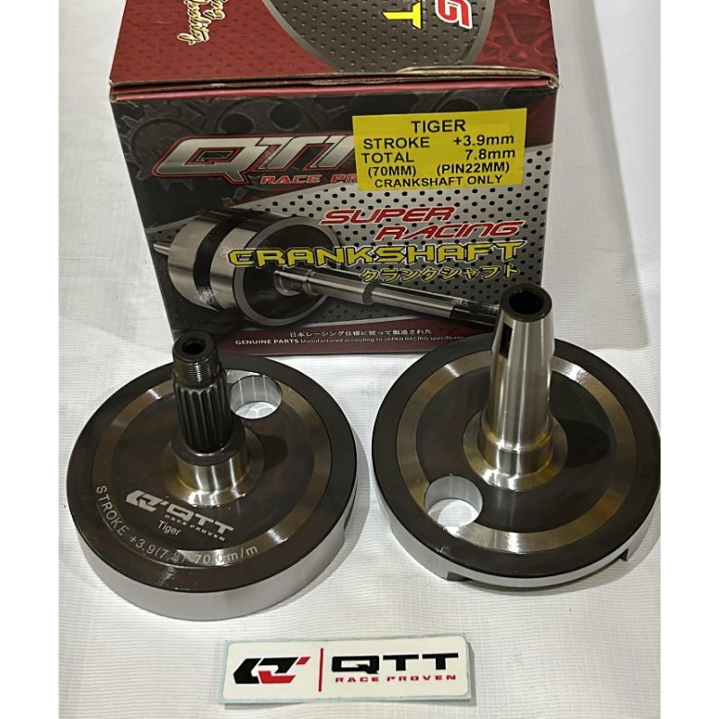 [ORIGINAL 100% QTT] Kruk as Tiger Gl Pro Mega Pro +3.9mm (total 7.8mm) Stroke 70mm Pen Big End 22MM 