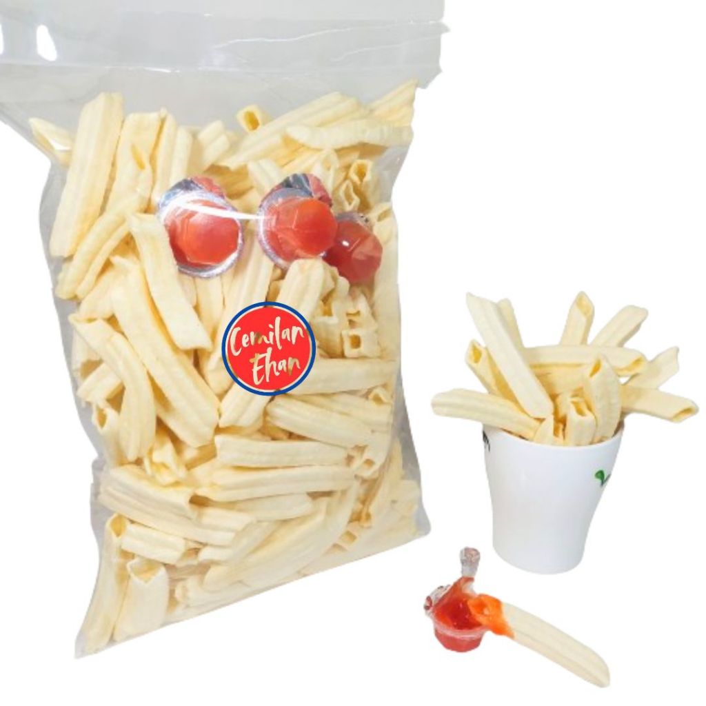 

Potato Saos - 250gr Kentang Goreng Saos Sambal