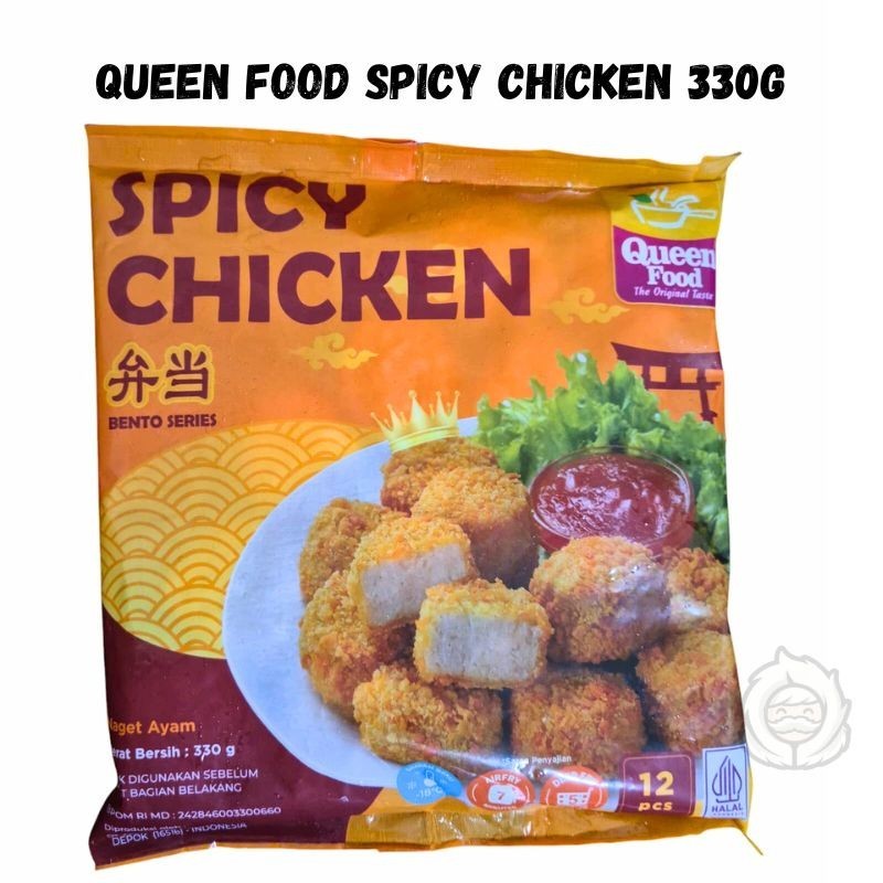 

Queen Food SPICY CHICKEN isi 12 330gr