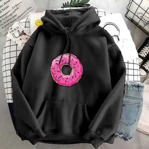 Sweater Wanita Oversize Kekinian | Hoodie Donat Premium | Adem & Nyaman
