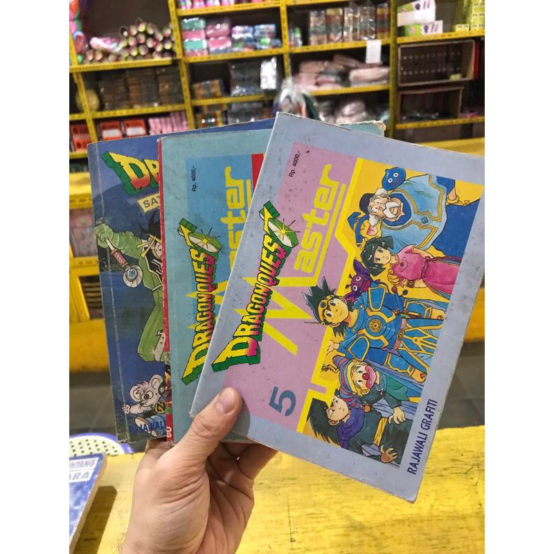 DRAGON QUEST MASTER RAJAWALI GRAFFITI 3 BUKU KOMIK