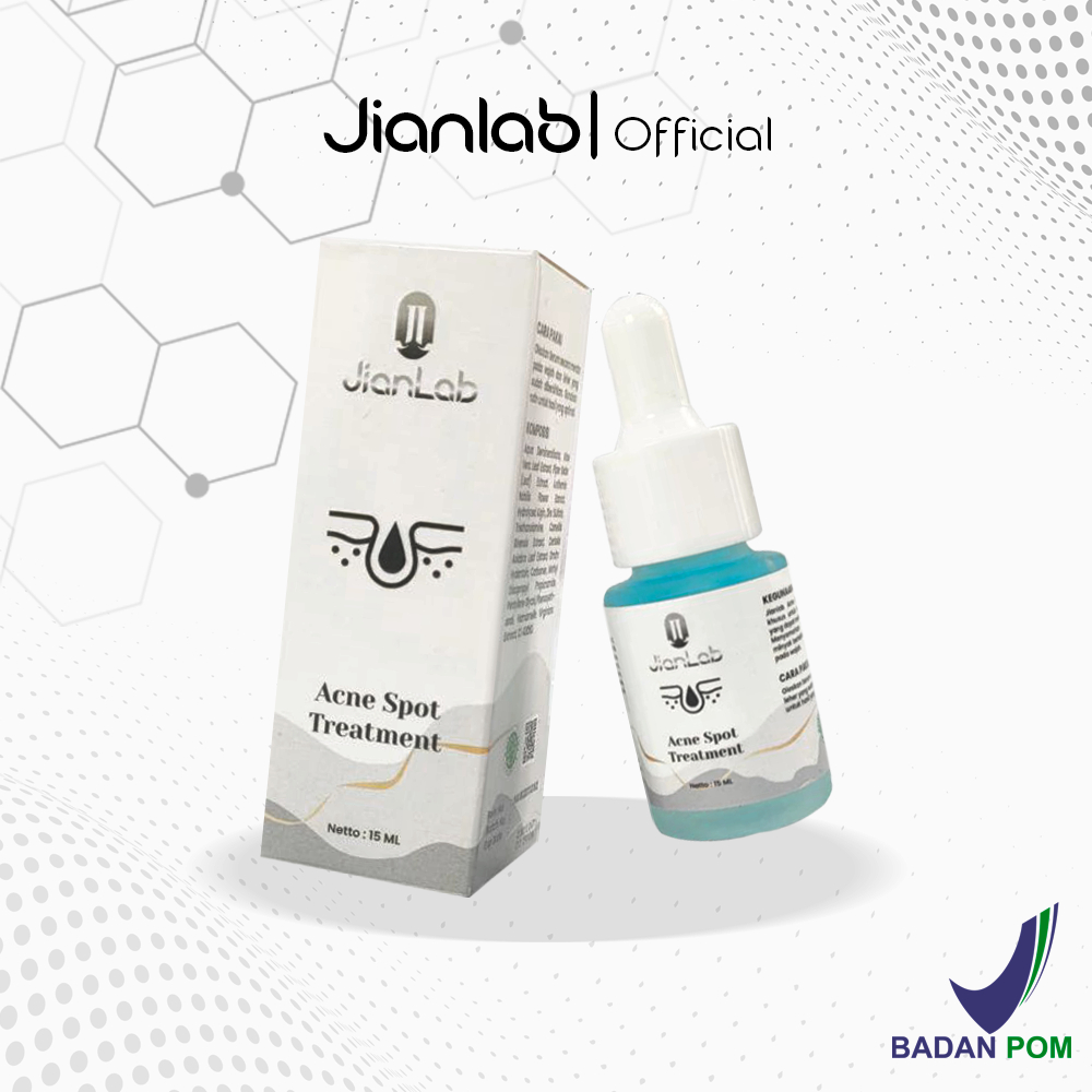 PAKET BELI 2 - JianLab Acne Spot Treatment Serum JianLab Hempas Tuntaskan Jerawat