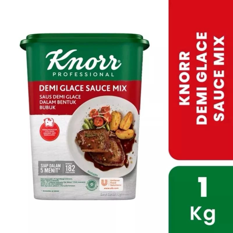 

Knorr Saus Demi Glace 1kg dan Repack