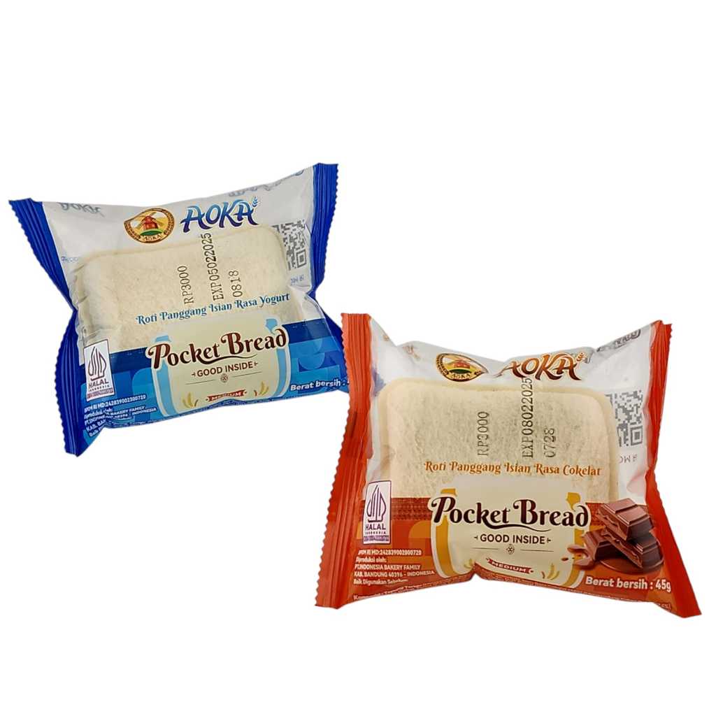 

Aoka Roti Panggang Pocket - Netto 45gr