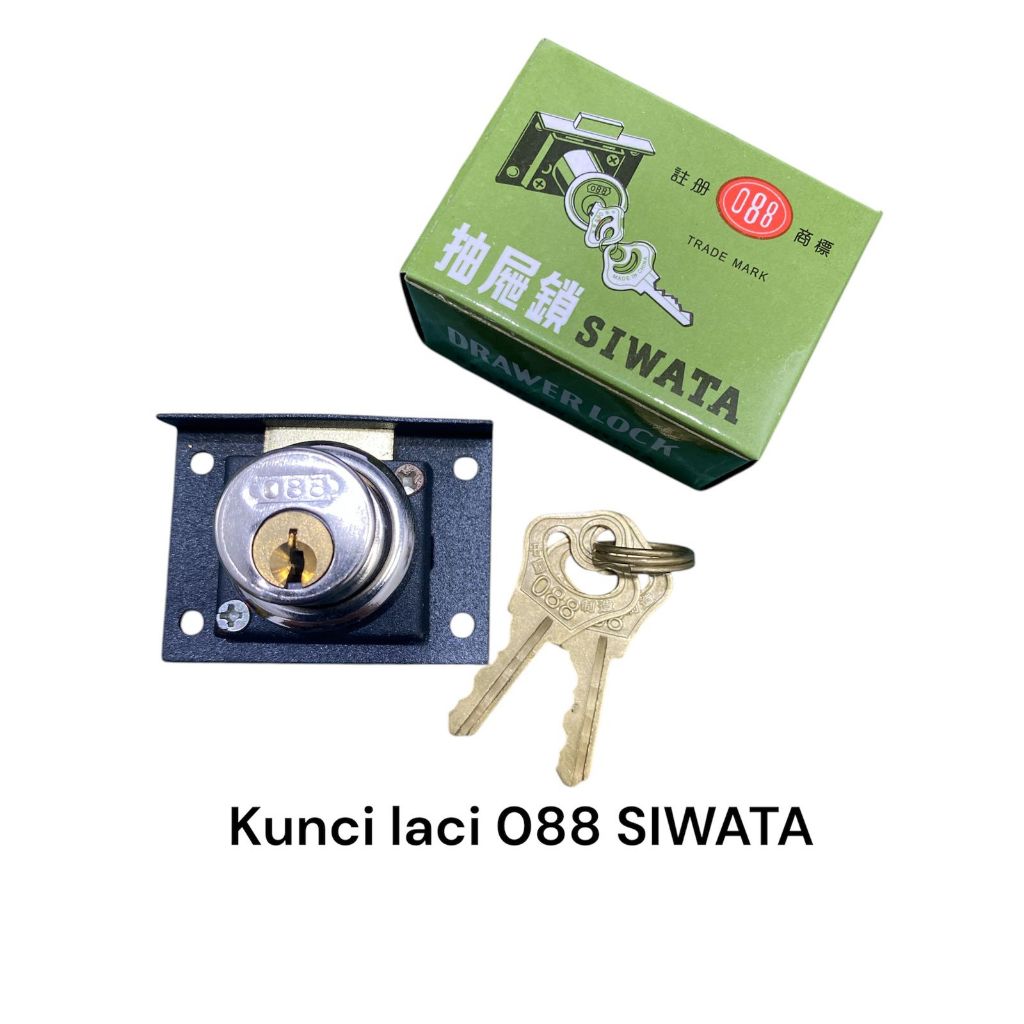 Termurah Kunci Laci Lemari Meja cam lock 088 Siwata